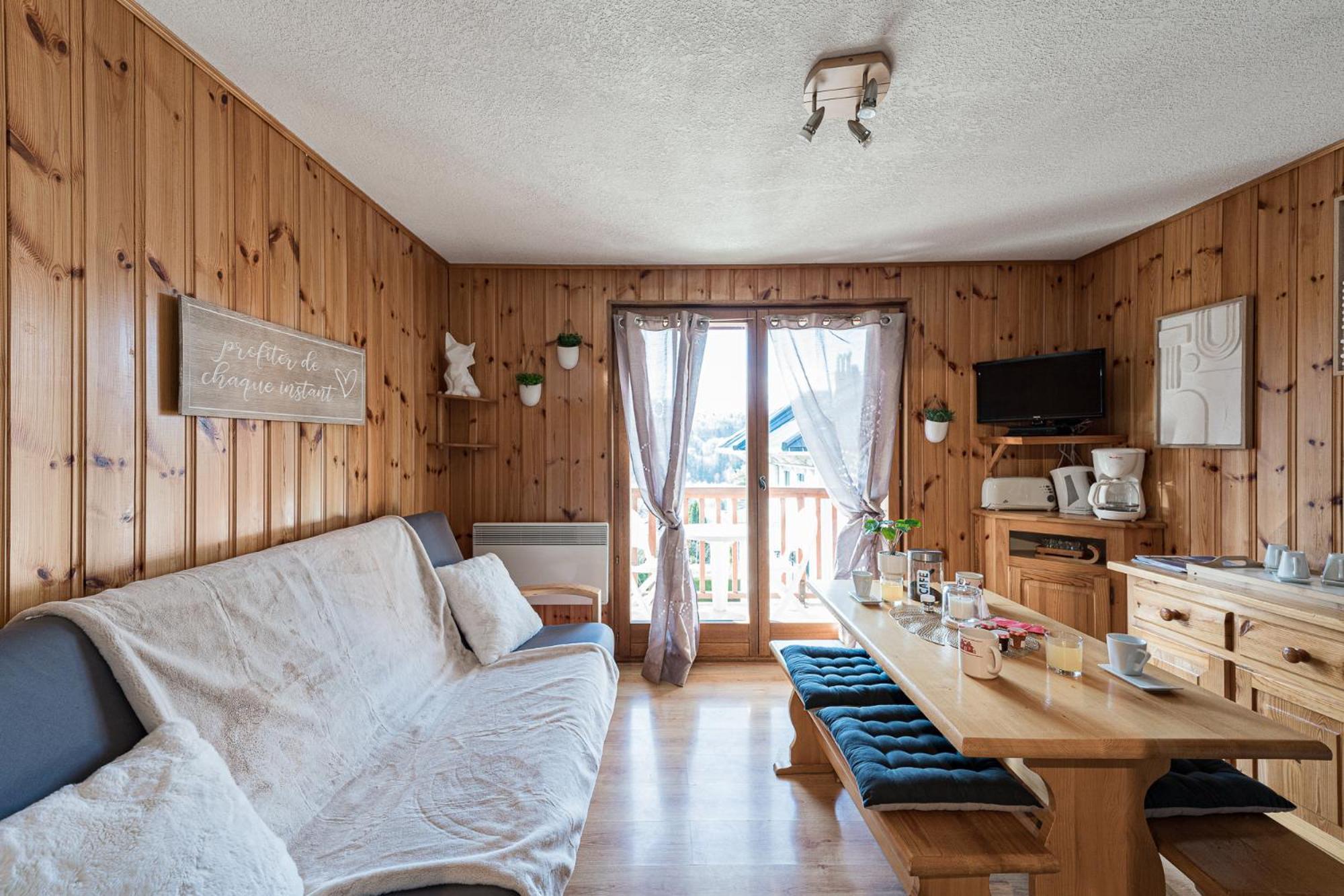 Ski Ou Thermes? Un Appt Cabine Avec Vue Magnifique Saint-Gervais-les-Bains Buitenkant foto