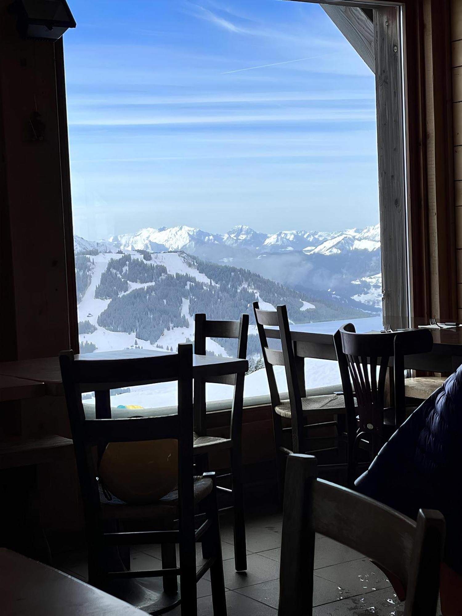 Ski Ou Thermes? Un Appt Cabine Avec Vue Magnifique Saint-Gervais-les-Bains Buitenkant foto