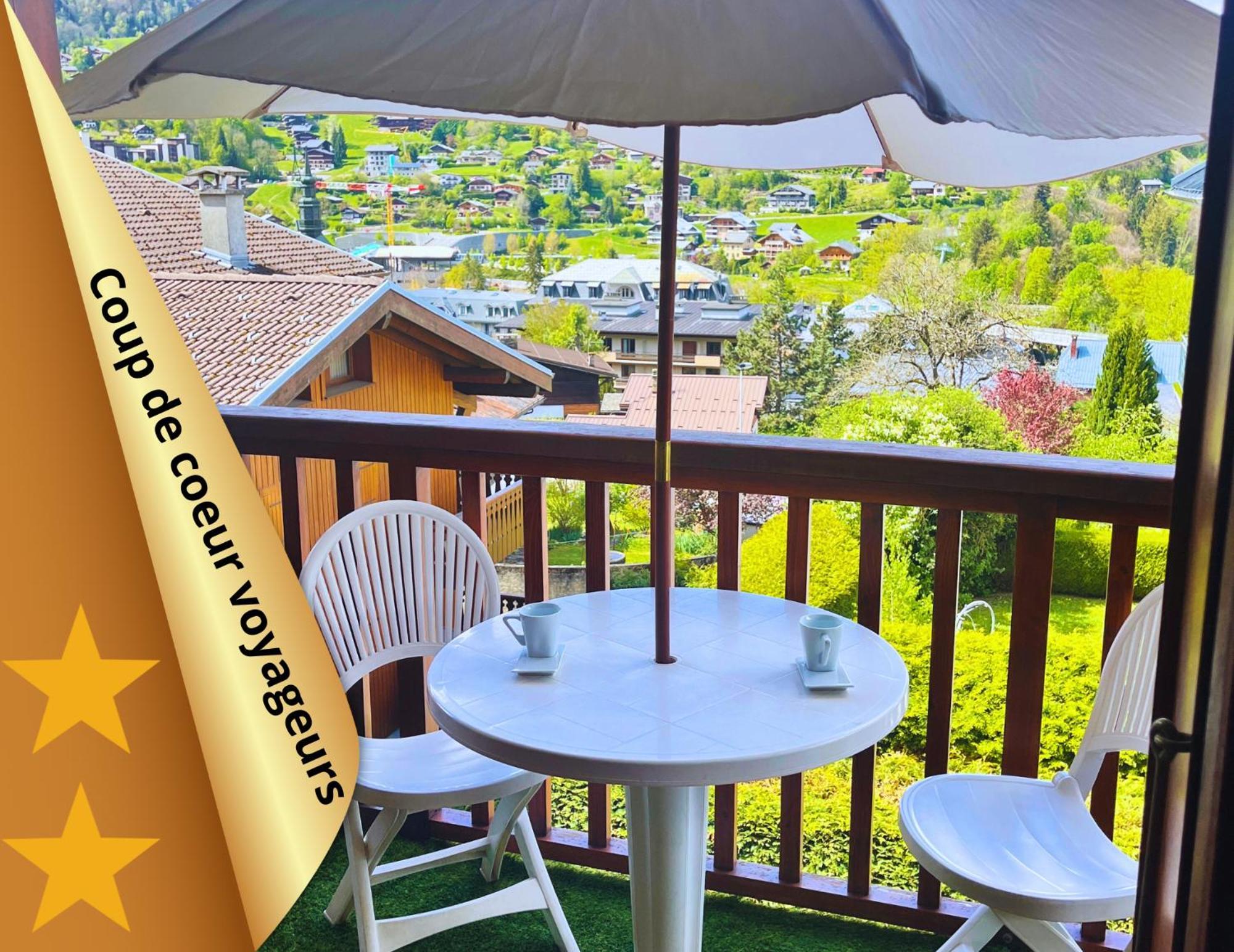 Ski Ou Thermes? Un Appt Cabine Avec Vue Magnifique Saint-Gervais-les-Bains Buitenkant foto